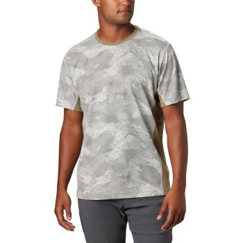 Columbia Solar Chill 2.0 Short Sleeve, Camiseta Kaki Para Hombre | 964513-IQZ